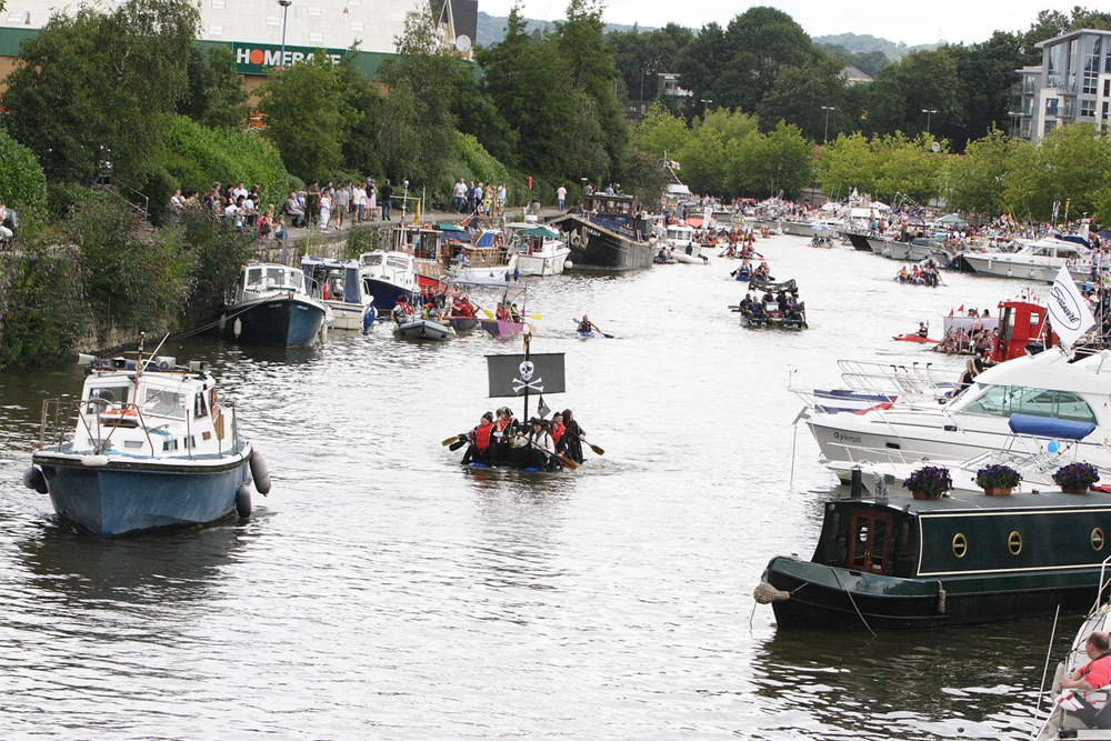 Maidstone Raft Race 10 of 2022 - Maidstone River Festival Raft Race – Medway Navigation