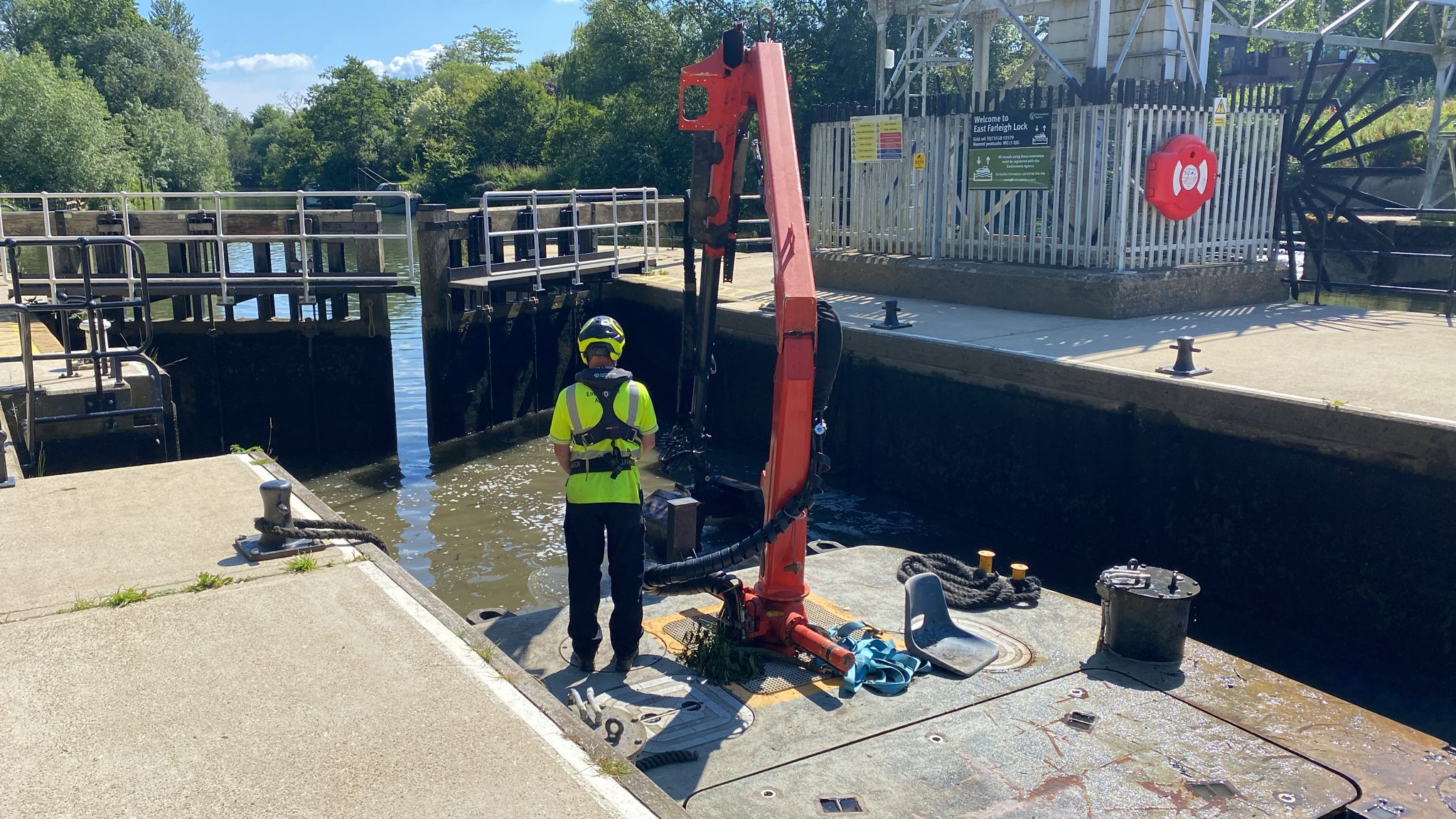 1 East Farleigh Silt Removal